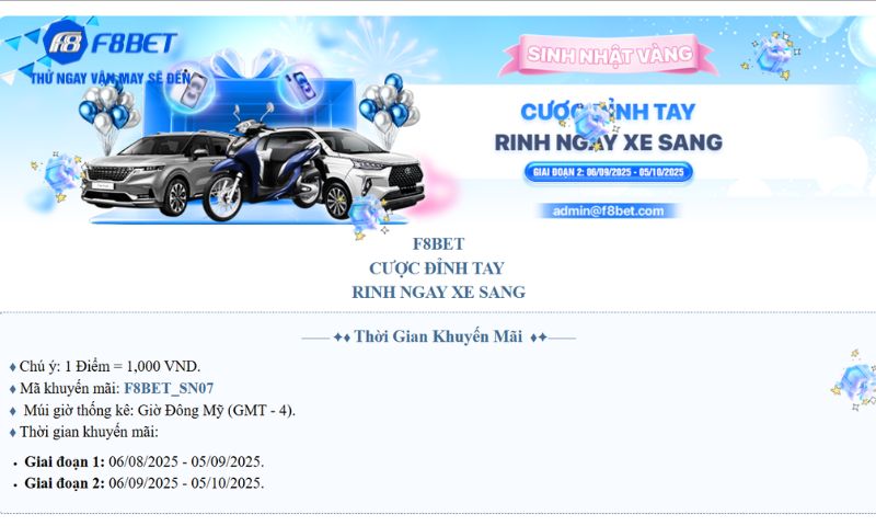 Bí quyết tận dụng khuyến mãi F8BET một cách tối ưu